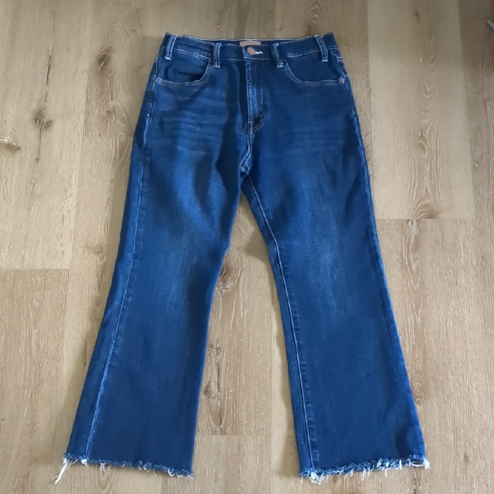 MOTHER The Tripper Ankle Flare Jeans in Ripe For The Squeeze Size 26 - Picture 2 of 12